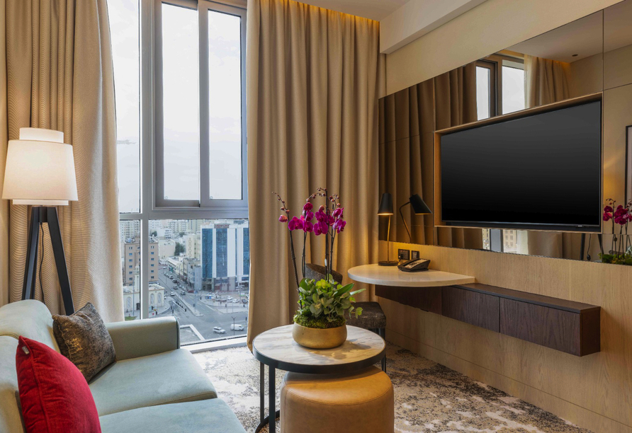 Beispiel einer Suite im Hotel Embassy Suites by Hilton Doha Old Town 