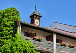 Das Hotel Glockenspiel von außen.