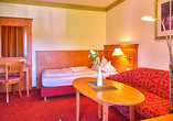 Beispiel eines Einzelzimmers Komfort im Hotel Glockenspiel