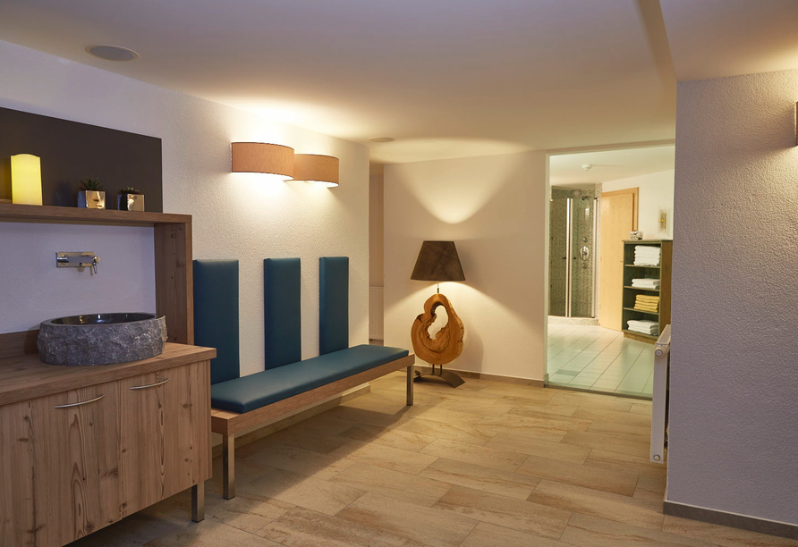 Wellnessbereich im Hotel Zontaja