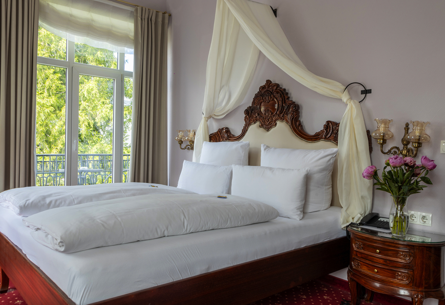 Beispiel eines Doppelzimmers im Hotel Weisses Haus 