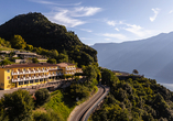 Das Hotel La Rotonda besticht durch seine grandiose Hanglage.