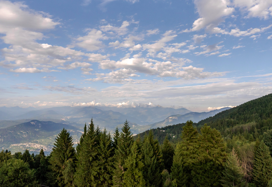 Spektakuläre Aussicht von Hotel Norge