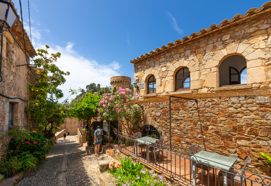 Das mittelalterliche Flair von Tossa de Mar wird Sie begeistern.
