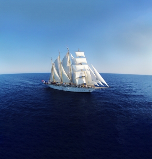 Außenansicht der Star Clipper