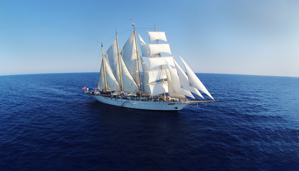 Außenansicht der Star Clipper