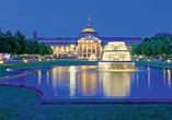 Kurhaus in Wiesbaden im Winterglanz