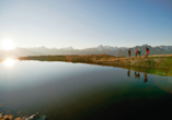 Genießen Sie das Alpenpanorama bei traumhaften Wanderungen in der Region.