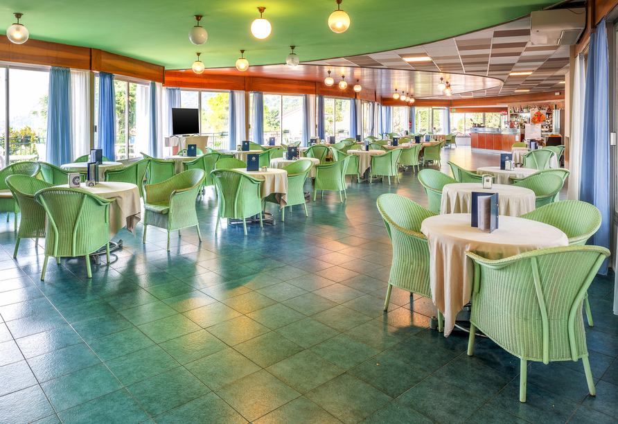 Die Bar des Hotels Marco Polo Garda