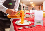 Freuen Sie sich auf die Köstlichkeiten der italienischen Küche!