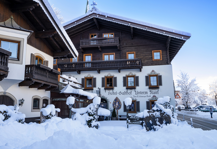 Herzlich willkommen im Alpen Glück Hotel Unterm Rain!