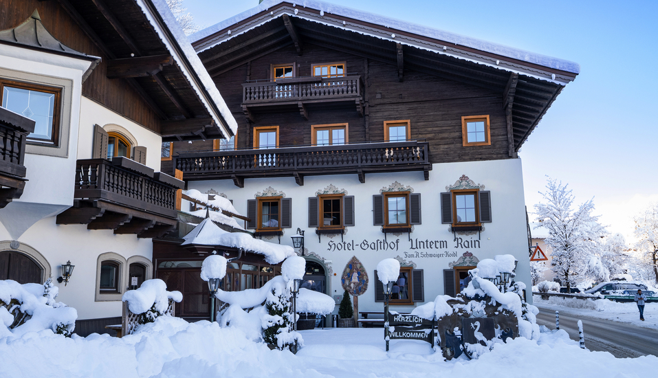 Herzlich willkommen im Alpen Glück Hotel Unterm Rain!