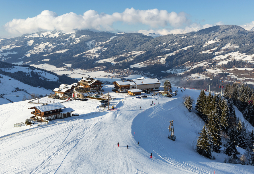 Kirchberg liegt idyllisch im schönen Tirol.