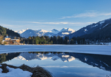 Wie wäre es mit einem Spaziergang am nahe gelegenen Schwarzsee?