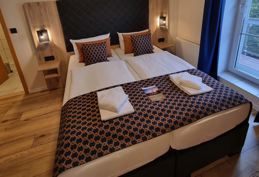 Beispiel eines Doppelzimmers Superior im Hotel Landhaus Großes Meer
