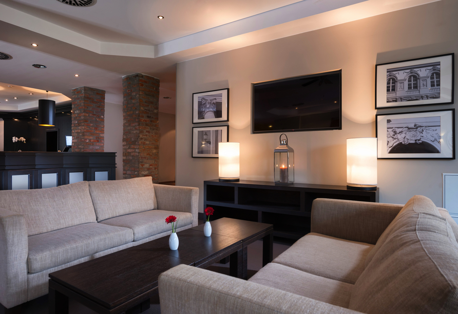 Lobby im Wyndham Garden Potsdam