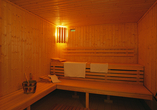 Entspannen Sie in der Sauna vom Wyndham Garden Potsdam.