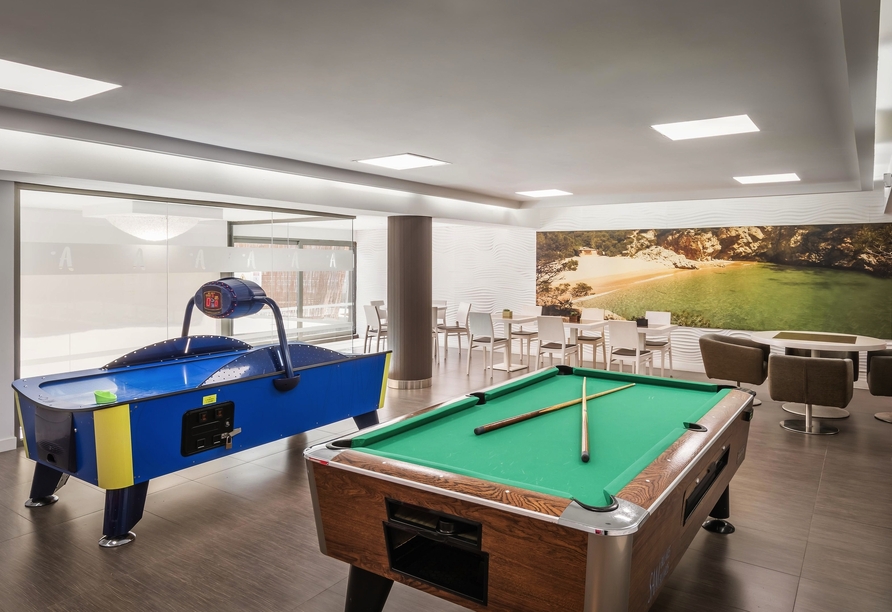 Wie wäre es mit einer Partie Billard?