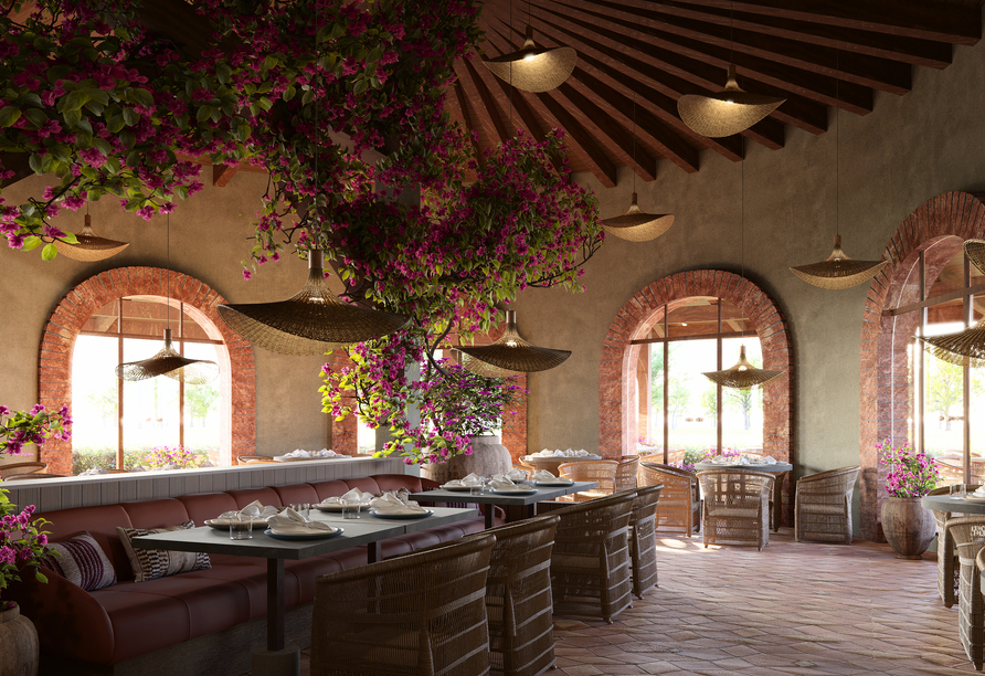 Grand Palladium Punta Cana Resort & Spa, Restaurant Verschiedene Restaurants laden in besonderem Ambiente zum Verweilen ein.