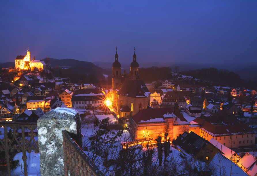 Gößweinstein bei Nacht