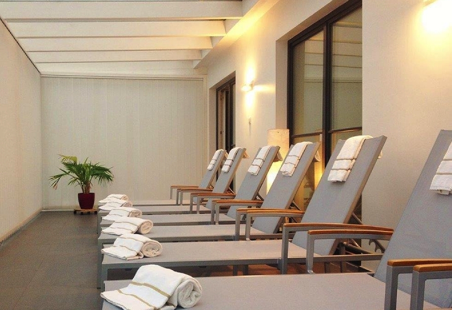 Erholen Sie sich im Saunabereich Ihres Hotels.