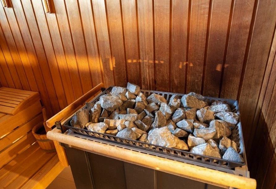 Die Finnische Sauna im Standhotel Dranske