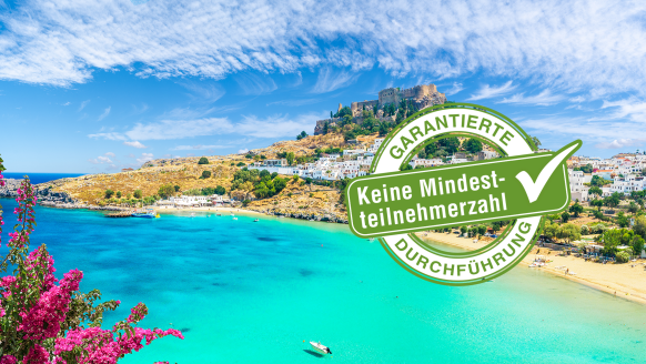 Willkommen auf Rhodos! Freuen Sie sich auf eine abwechslungsreiche Reise!