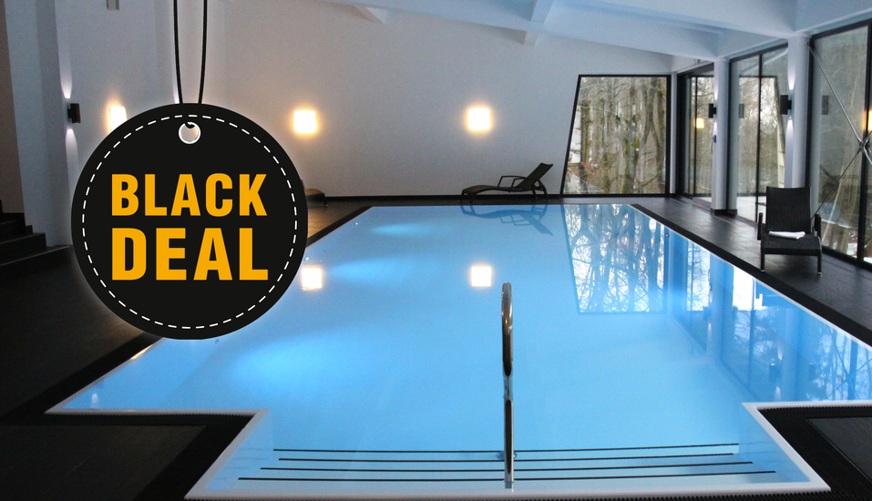 Im Hallenbad können Sie die Seele baumeln lassen.