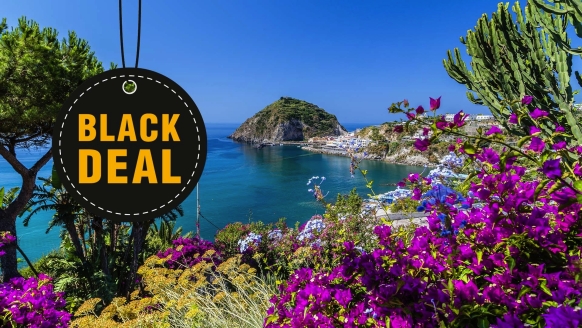 Ischia ist eine kleine Insel mit einer großartigen Landschaft.