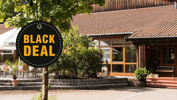 Eingangsbereich vom WAGNERS Hotel und Restaurant im Frankenwald in Steinwiesen