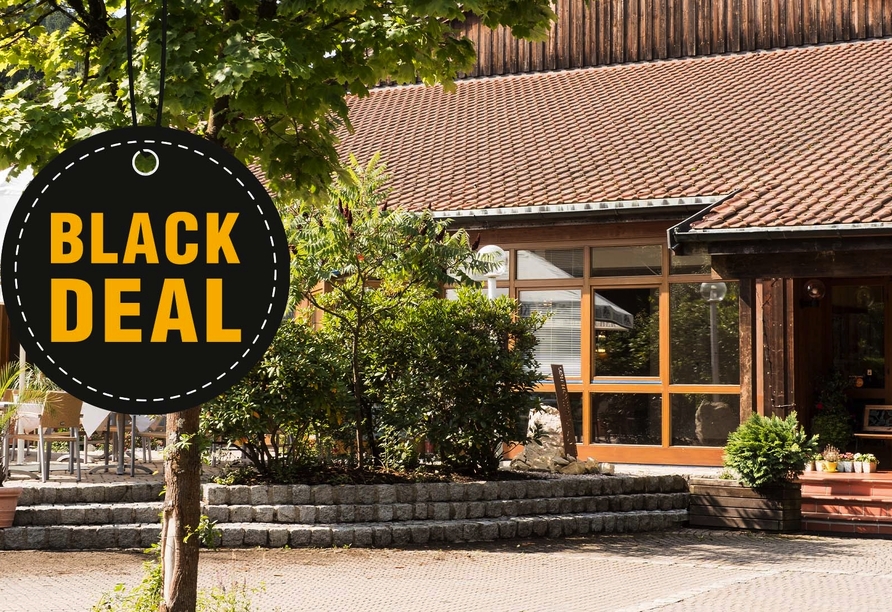 Eingangsbereich vom WAGNERS Hotel und Restaurant im Frankenwald in Steinwiesen