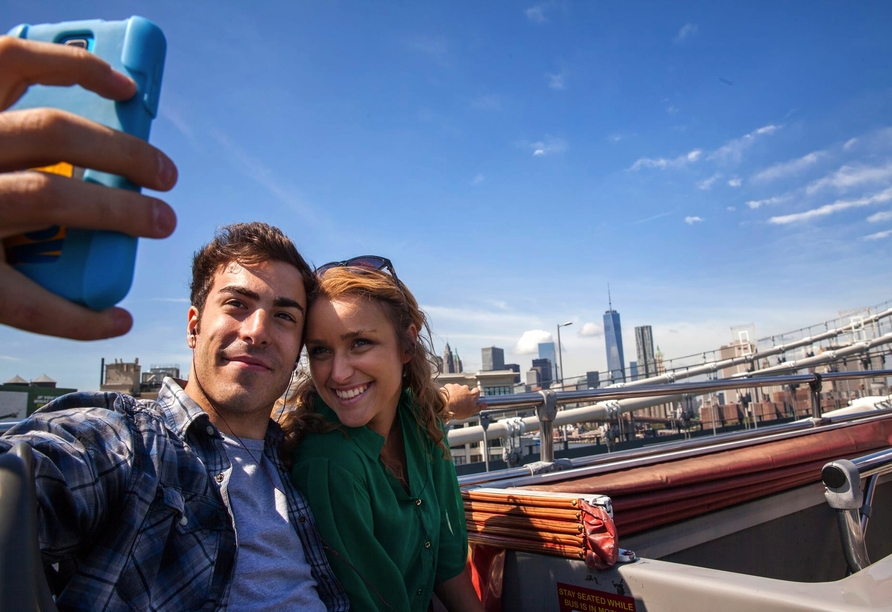 Erkunden Sie New York mit Ihrem Lieblingsmenschen.