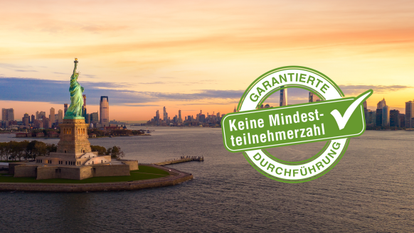 Sie haben schon immer von einem Städtetrip nach New York City geträumt? Dann ist jetzt Ihre Chance!