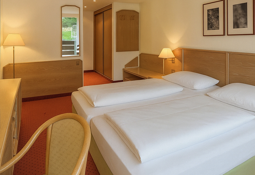 Beispiel eines Doppelzimmers Standard