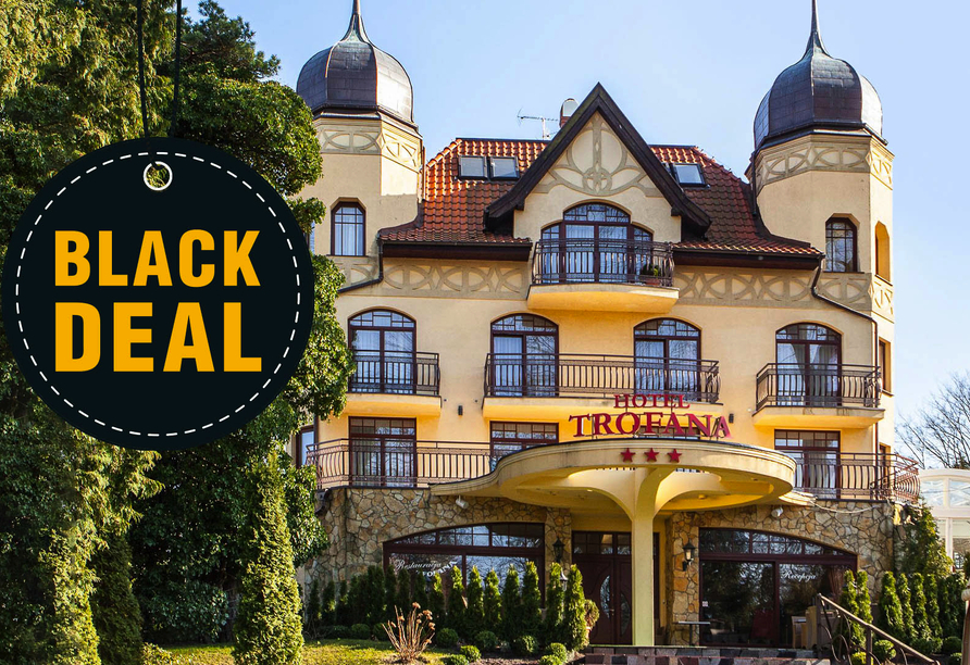 Herzlich willkommen im gemütlichen Hotel Trofana Wellness & Spa. 