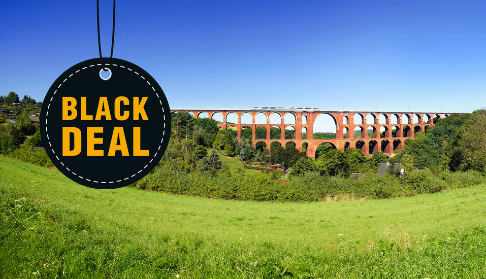 Besuchen Sie das imposante Ausflugsziel Göltzschtalbrücke.