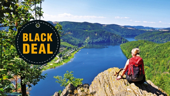 Genießen auch Sie den einmaligen Ausblick auf die Saale!