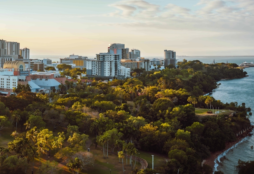 Darwin wird Sie mit wundervollen Ausblicken begeistern.