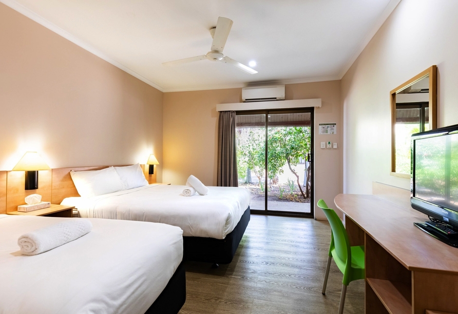 Beispiel eines Doppelzimmers im Contour Hotel Katherine