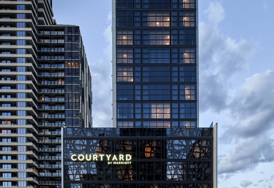 Das Courtyard Melbourne Flagstaff Gardens empfängt Sie zentral in Melbourne.