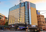 Das Mercure Hotel in Sydney empfängt Sie in zentraler Lage.