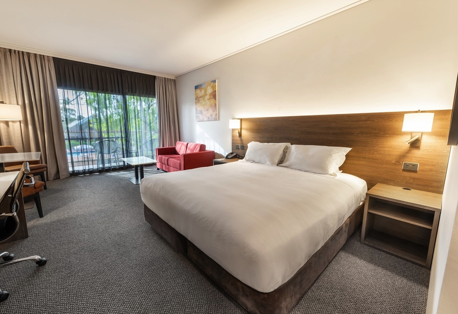 Beispiel eines Doppelzimmers im DoubleTree by Hilton Alice Springs