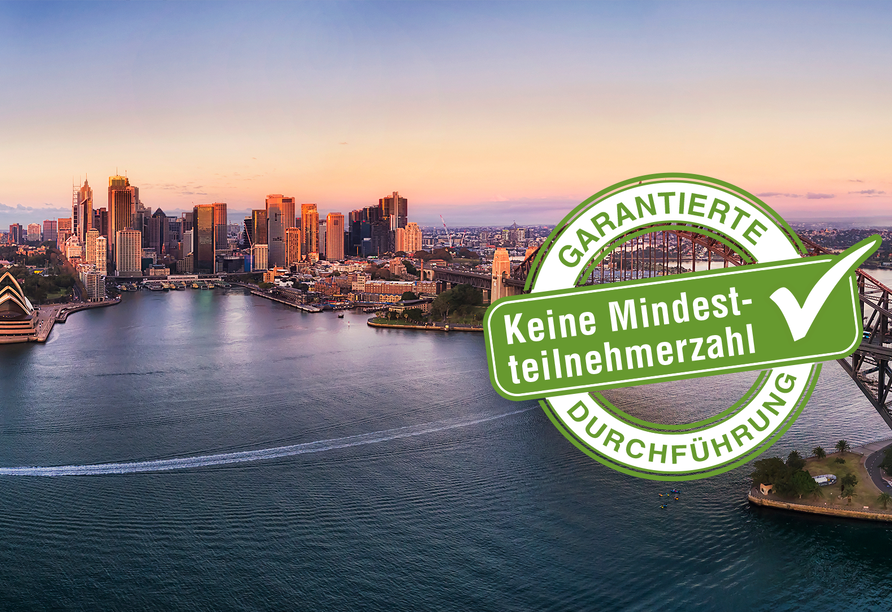 Willkommen in Australien! Freuen Sie sich auf eine unvergessliche Rundreise.