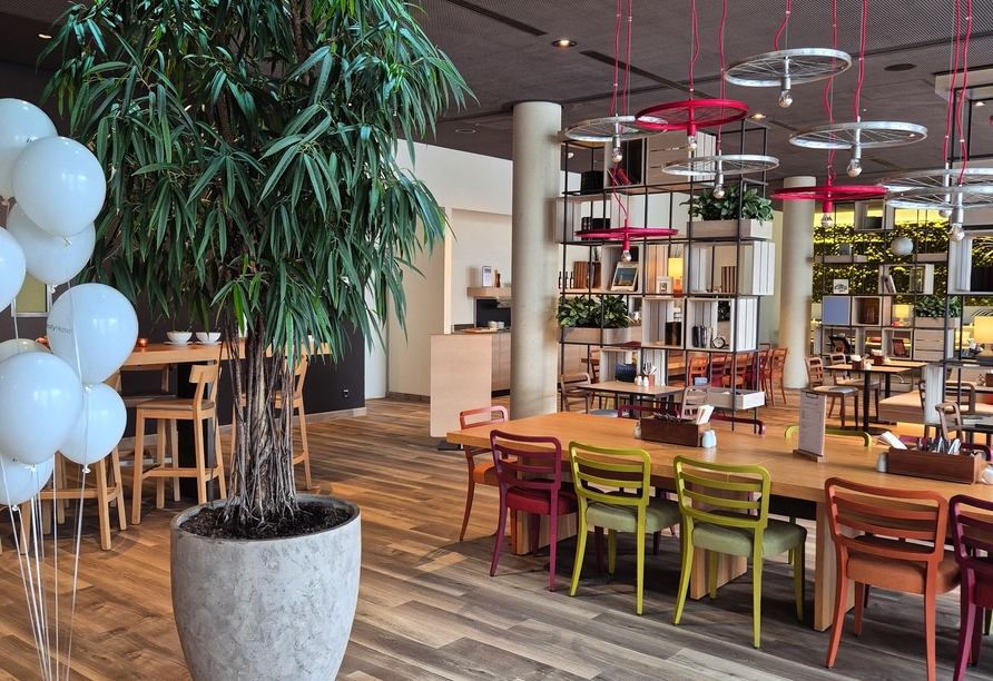 Freuen Sie sich auf ein reichhaltiges Frühstücksbuffet im IntercityHotel Braunschweig.