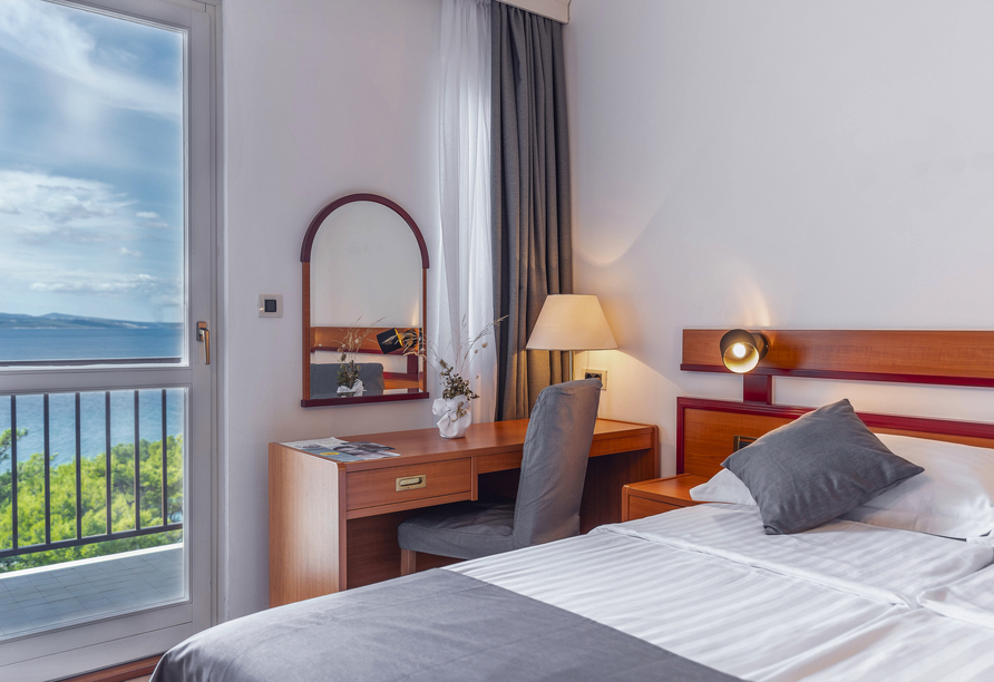 Beispiel eines Doppelzimmers Meerblick