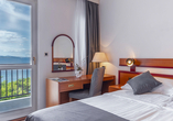 Beispiel eines Doppelzimmers Meerblick