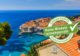 Dubrovnik begeistert mit seiner historischen Altstadt, den funkelnden Adria-Wellen und einem Panorama, das pure Urlaubsträume weckt.