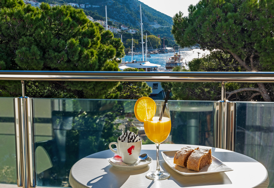 Ausblick eines Doppelzimmers Superior Meerblick