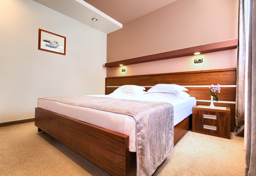 Beispiel eines Doppelzimmers