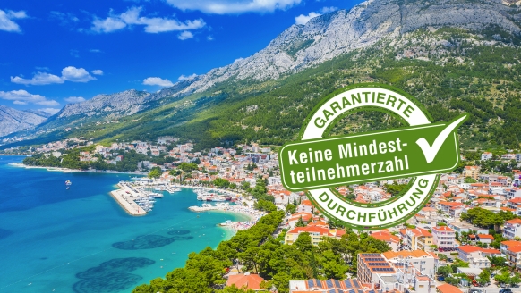 Ihr Urlaubshotel befindet sich im malerischen Ort Baška Voda.